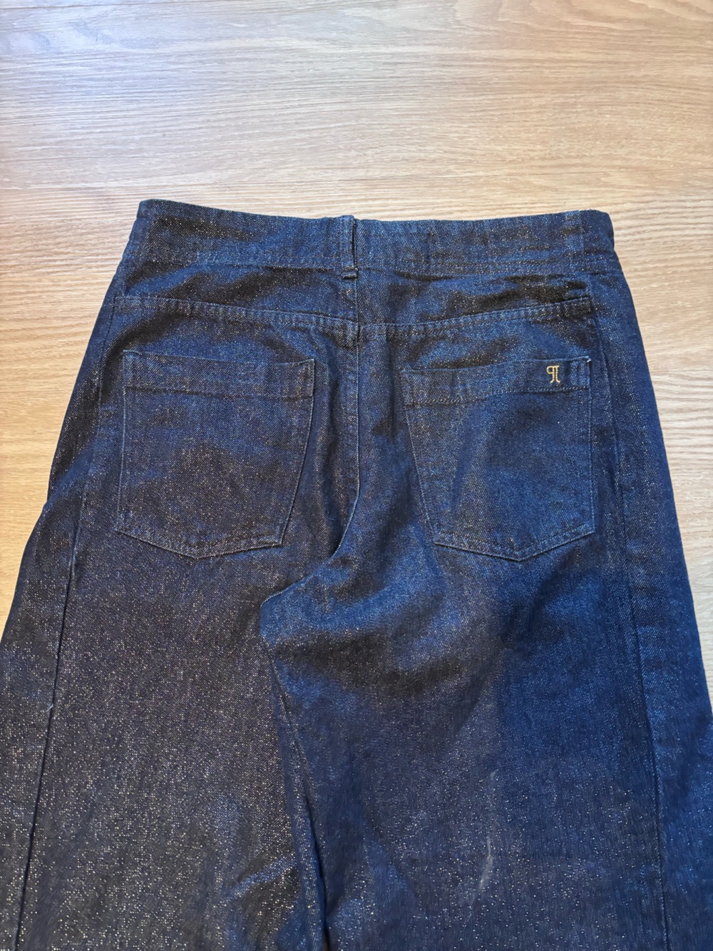 Anthropologie Pilcro Women’s 28 (Fits 31)Adi Sparkle Pull On Mid Rise Flare Jean - Picture 9 of 14